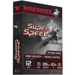 10 CARTOUCHES WINCHESTER SUPER SPEED GENERATION 2 40G CAL 12 PLOMB 4NI
